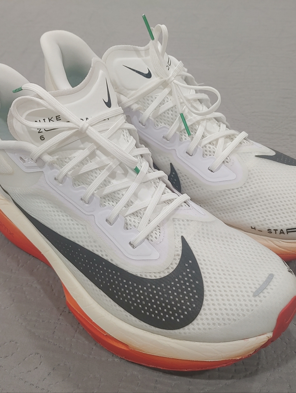 Nike ZoomX Zoom Fly 6 Men's Size 13 White Excellent Condition